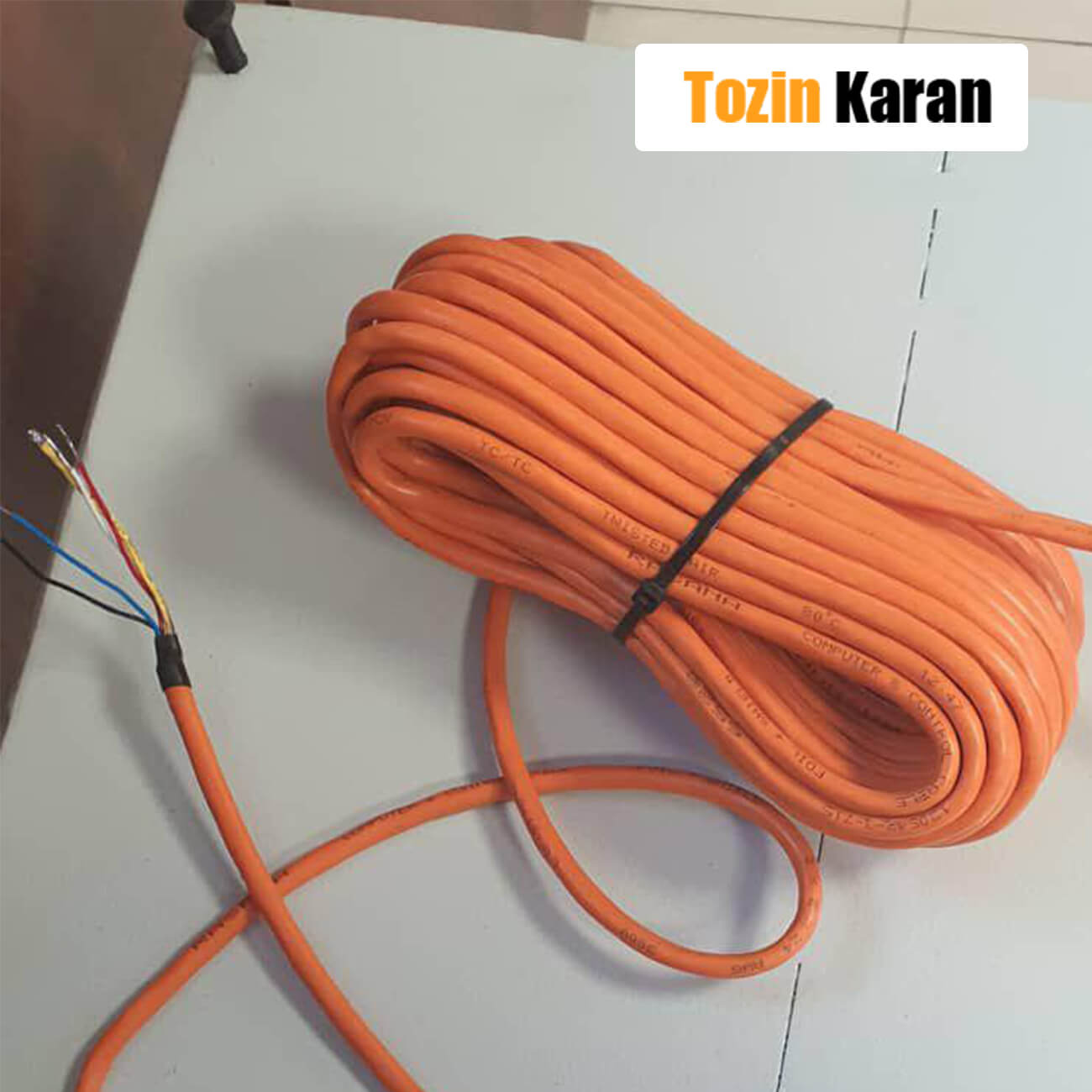 کابل لودسل نارنجی 5 رشته - AWG3
