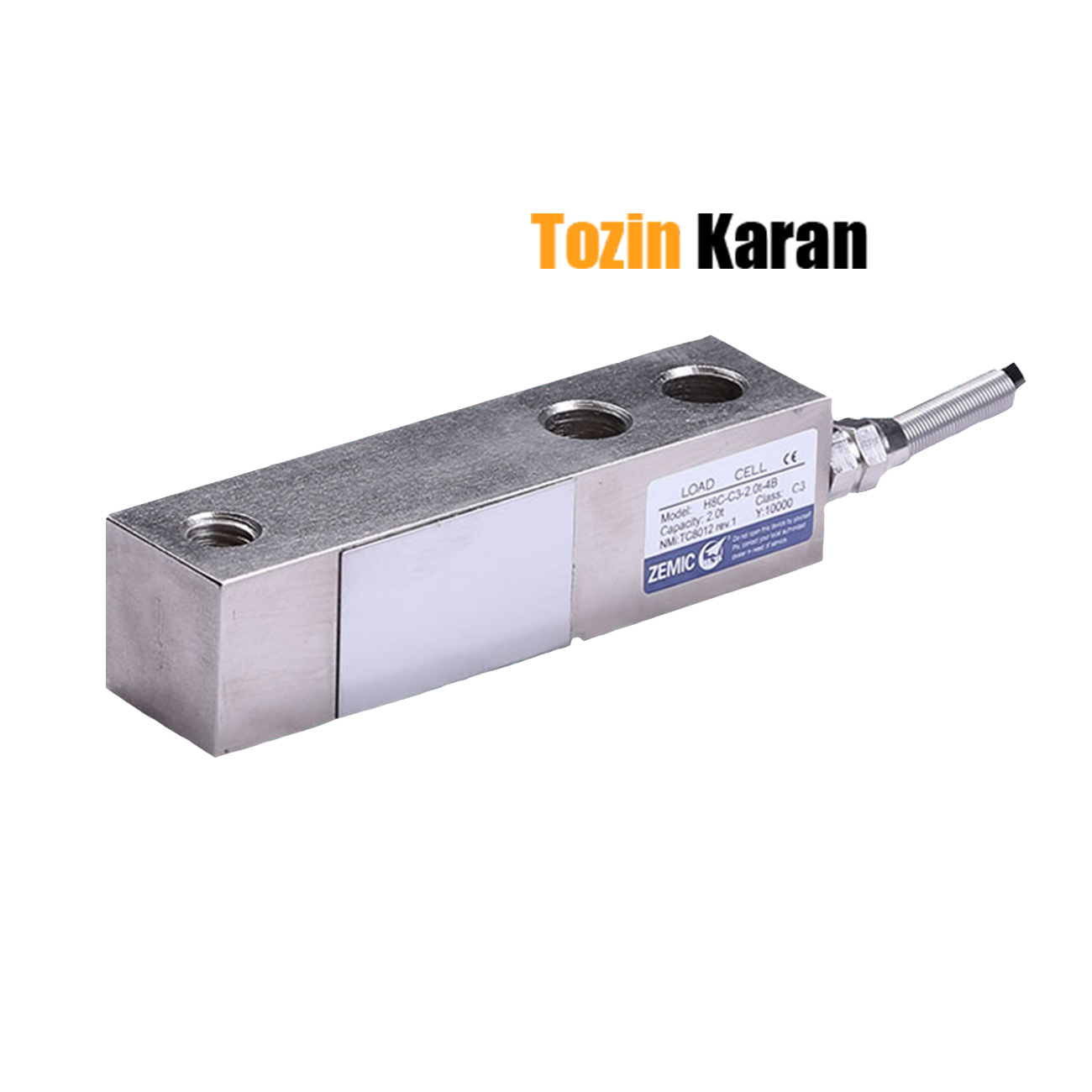 لودسل زمیک مدل H8C ظرفیت 2 تن لودسل زمیک مدل H8C ظرفیت 2 تن کلاس C3 کابل مشکی